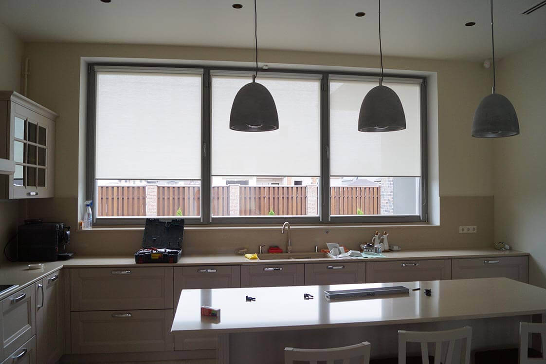 деревянные окна в кухню 1